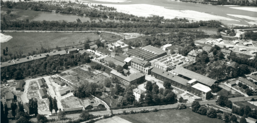 Usine et cités ouvrières - auteur inconnu - 1971